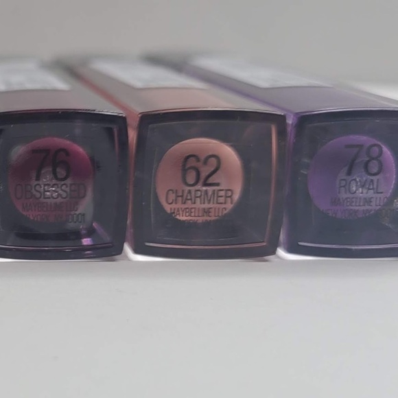 Maybelline Vivid Hot Lacquer 6 Mix Lot 78 68 60 76 62 74 - Picture 5 of 5